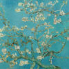 Diamond Painting Amandelbloesem van Vincent Gogh voorbeeldafbeelding van het volledige ontwerp