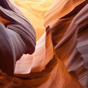 Diamond Painting Antelope Canyon voorbeeldafbeelding van het volledige ontwerp