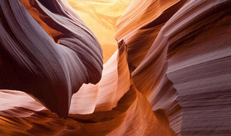 Diamond Painting Antelope Canyon voorbeeldafbeelding van het volledige ontwerp