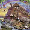 Diamond Painting Ark Van Noach voorbeeldafbeelding van het volledige ontwerp