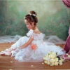 Diamond Painting Ballerina Meisje voorbeeldafbeelding van het volledige ontwerp