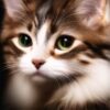 Diamond Painting Beeldschone Kat voorbeeldafbeelding van het volledige ontwerp