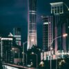 Diamond Painting Beijing In De Nacht voorbeeldafbeelding van het volledige ontwerp