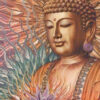 Diamond Painting Boeddha Standbeeld voorbeeldafbeelding van het volledige ontwerp