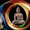 Diamond Painting Boeddha - Wierook voorbeeldafbeelding van het volledige ontwerp