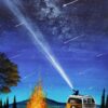 Diamond Painting Bonfire Van Sky voorbeeldafbeelding van het volledige ontwerp