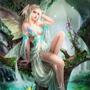 Diamond Painting Boself voorbeeldafbeelding van het volledige ontwerp