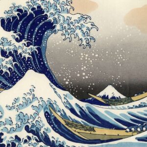 Diamond Painting De Grote Golf Van Kanagawa voorbeeldafbeelding van het volledige ontwerp