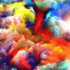 Diamond Painting Abstracte kleurrijke kleuren voorbeeldafbeelding van het volledige ontwerp