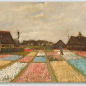 Diamond Painting Bollenvelden voorbeeldafbeelding van het volledige ontwerp