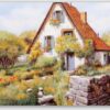 Diamond Painting Cabaña voorbeeldafbeelding van het volledige ontwerp