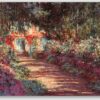 Diamond Painting De bloementuin voorbeeldafbeelding van het volledige ontwerp