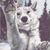 Diamond Painting Geef me vijf! voorbeeldafbeelding van het volledige ontwerp