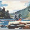 Diamond Painting Hudson Rivier voorbeeldafbeelding van het volledige ontwerp