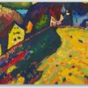 Diamond Painting Huizen in Murnau voorbeeldafbeelding van het volledige ontwerp