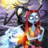 Diamond Painting Jack En Sally voorbeeldafbeelding van het volledige ontwerp