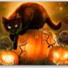Diamond Painting Kat voorbeeldafbeelding van het volledige ontwerp