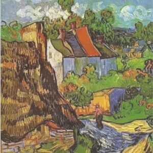 Diamond Painting Landschap Van Gogh voorbeeldafbeelding van het volledige ontwerp