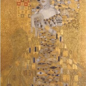 Diamond Painting Mevrouw Adele Bloch-Bauer voorbeeldafbeelding van het volledige ontwerp