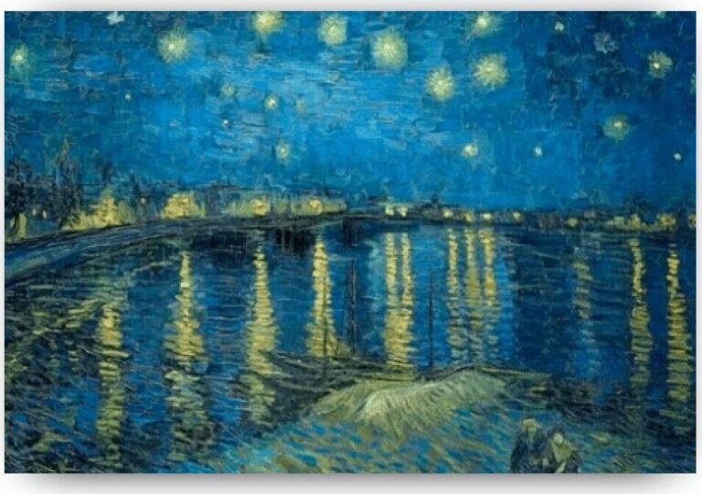 Diamond Painting Sterrenhemel voorbeeldafbeelding van het volledige ontwerp