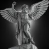 Diamond Painting Triomf van Samothrace: Vereeuwigde Beweging voorbeeldafbeelding van het volledige ontwerp