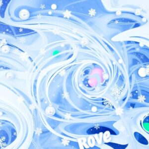 Diamond Painting Winterse feestvreugde in kleur voorbeeldafbeelding van het volledige ontwerp