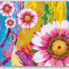Diamond Painting Zomerbloemen voorbeeldafbeelding van het volledige ontwerp