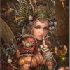 Diamond Painting Fantasie Vrouw voorbeeldafbeelding van het volledige ontwerp