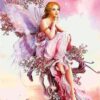 Diamond Painting Fee voorbeeldafbeelding van het volledige ontwerp