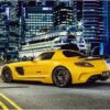 Diamond Painting Ferrari voorbeeldafbeelding van het volledige ontwerp