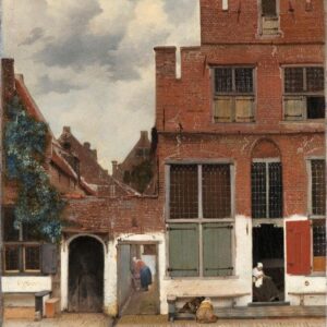 Diamond Painting Het Straatje voorbeeldafbeelding van het volledige ontwerp