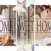 Diamond Painting Home Sweet 5 Luiken voorbeeldafbeelding van het volledige ontwerp