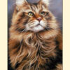 Diamond Painting Kat 3D voorbeeldafbeelding van het volledige ontwerp