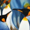 Diamond Painting Keizer Pinguïns Van Tony voorbeeldafbeelding van het volledige ontwerp