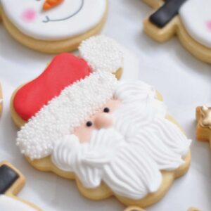 Diamond Painting Kerstkoekjes voorbeeldafbeelding van het volledige ontwerp