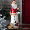 Diamond Painting Kerstman En Konijn voorbeeldafbeelding van het volledige ontwerp