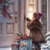 Diamond Painting Kerstnacht voorbeeldafbeelding van het volledige ontwerp