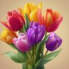 Diamond Painting Kleuren van de lente voorbeeldafbeelding van het volledige ontwerp