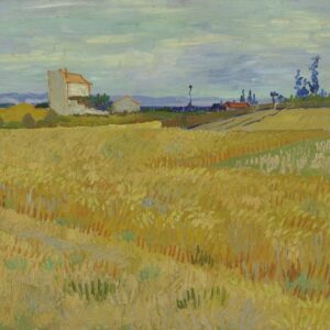 Diamond Painting Korenveld | Van Gogh voorbeeldafbeelding van het volledige ontwerp