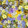 Diamond Painting Lente Bloemen Collage voorbeeldafbeelding van het volledige ontwerp