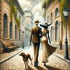 Diamond Painting Man En Vrouw Kunst 4 voorbeeldafbeelding van het volledige ontwerp