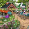 Diamond Painting Natuur Landschap voorbeeldafbeelding van het volledige ontwerp