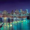 Diamond Painting New York Skyline voorbeeldafbeelding van het volledige ontwerp