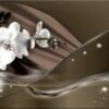 Diamond Painting Orchidee Groot Formaat voorbeeldafbeelding van het volledige ontwerp