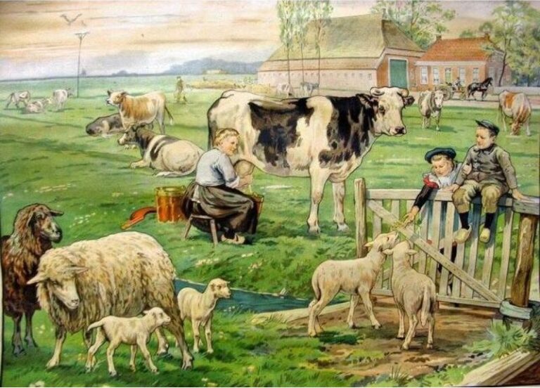 Diamond Painting Ot & Sien voorbeeldafbeelding van het volledige ontwerp