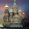 Diamond Painting Paleis voorbeeldafbeelding van het volledige ontwerp