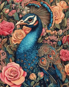 Diamond Painting – Prachtige Pauw