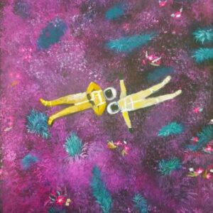 Diamond Painting Reis Naar Mars voorbeeldafbeelding van het volledige ontwerp