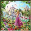 Diamond Painting Sprookje voorbeeldafbeelding van het volledige ontwerp