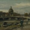 Diamond Painting Stadsgezicht van Amsterdam | Van Gogh voorbeeldafbeelding van het volledige ontwerp
